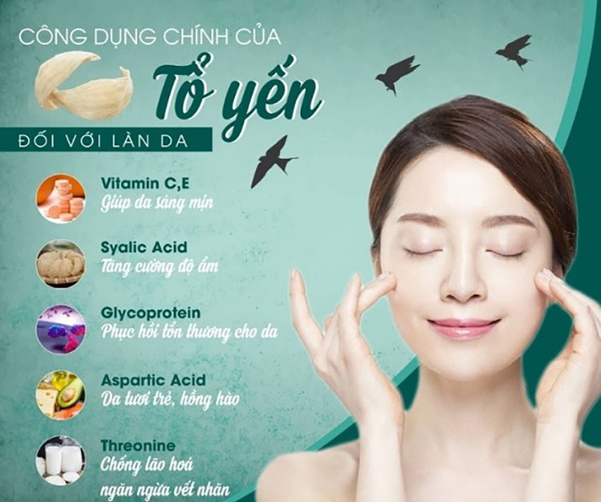 công dụng của yến